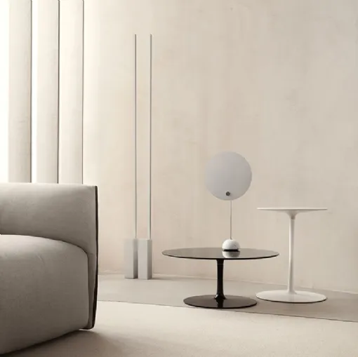 Tavolino rotondo Flow Low Table di MDF Italia