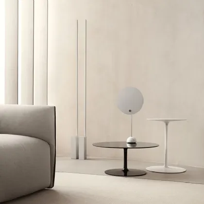 Tavolino rotondo Flow Low Table di MDF Italia