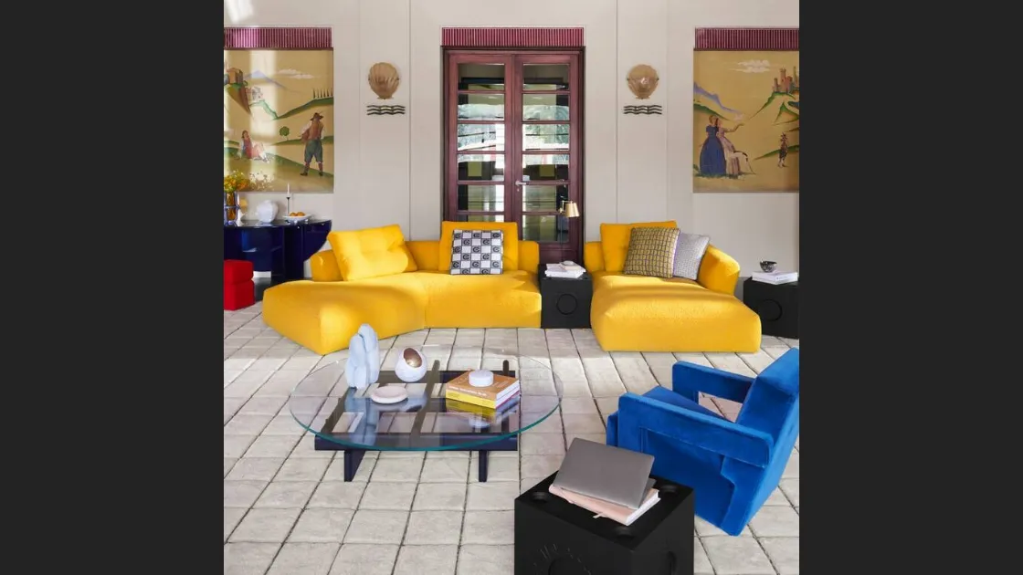 Tavolino in poliuretano  Modular Imagination di Cassina