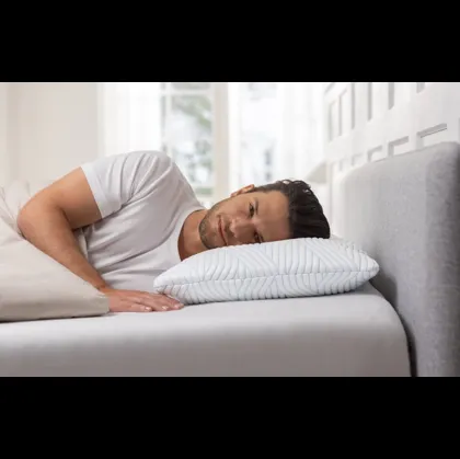 Cuscino ergonomico tradizionale Comfort SmartCool feeling morbido o medio rigido di Tempur