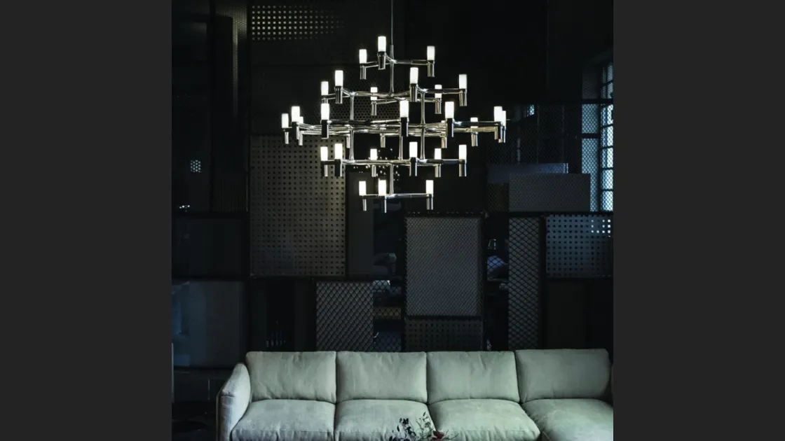 Lampada a sospensione Crown Major di Nemo