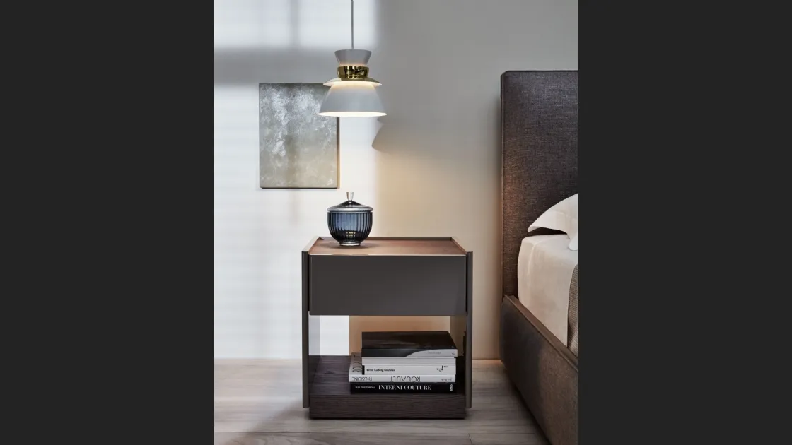 Comodino in laccato opaco 5050 Molteni & C