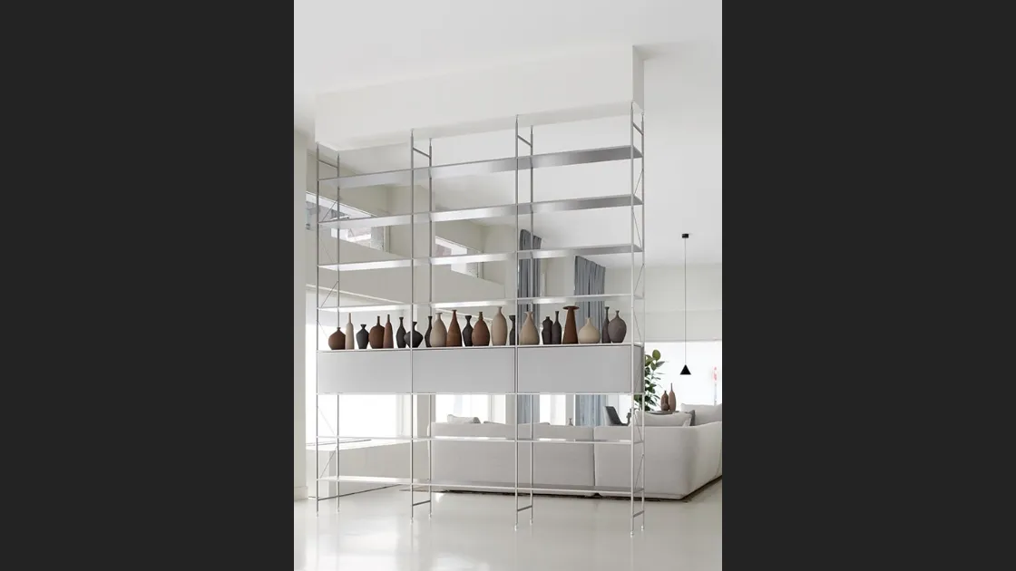 Libreria Minima 3/0 Room Divider di MDF Italia