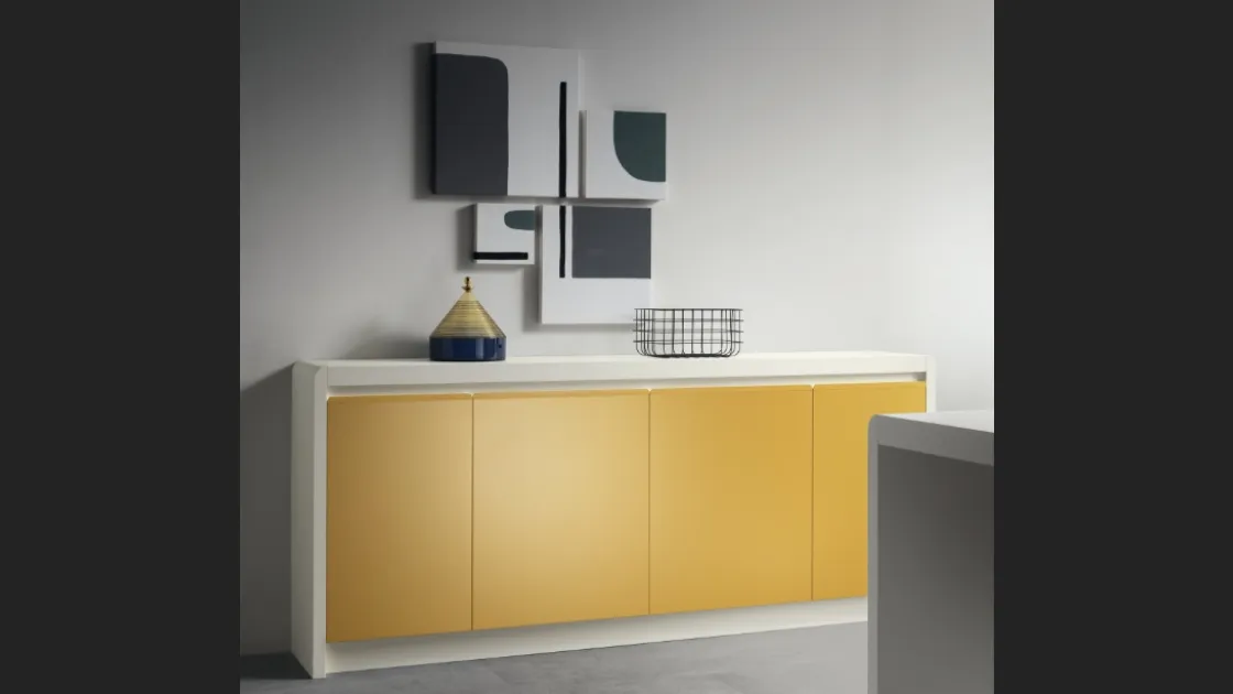 Madia Living Dandy Giallo Senape di Scavolini