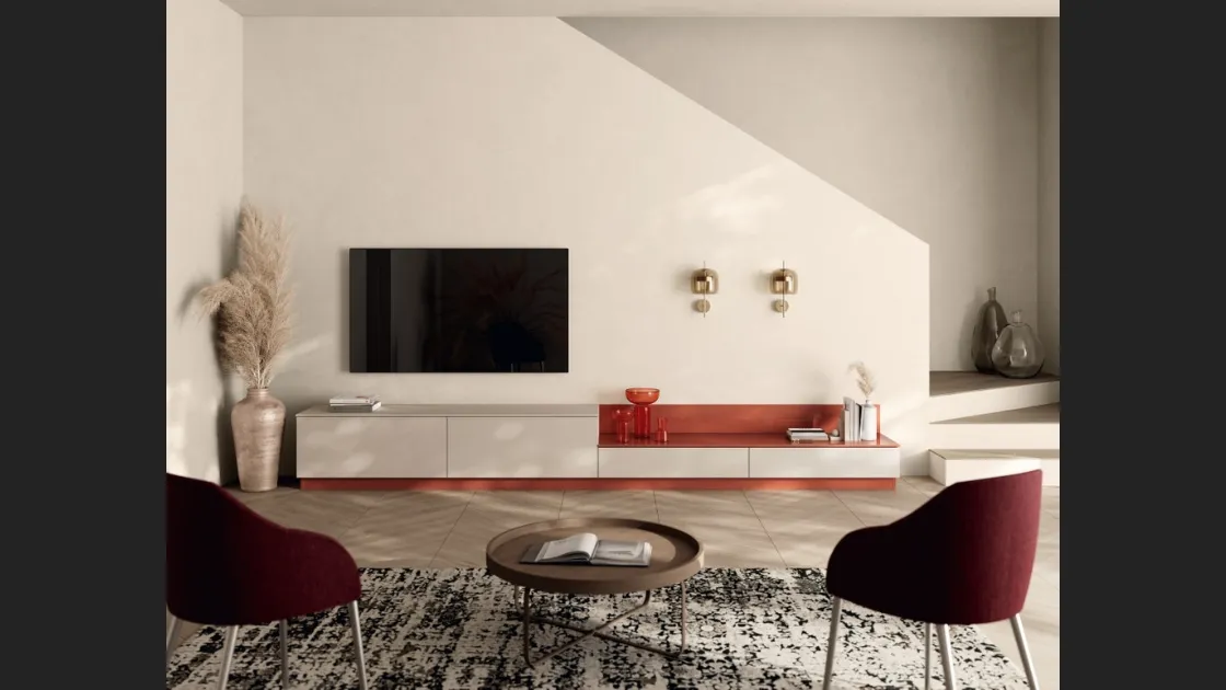 Parete Attrezzata Moda Living 02 di Scavolini
