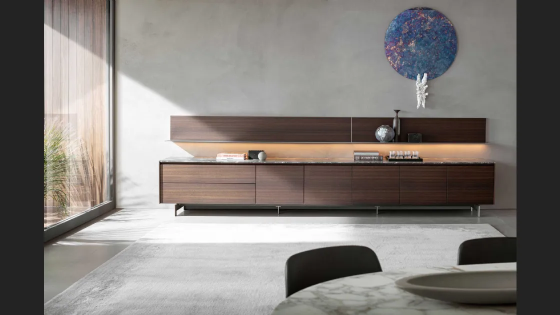 Parete Attrezzata Pass Word Evolution 07 di Molteni & C