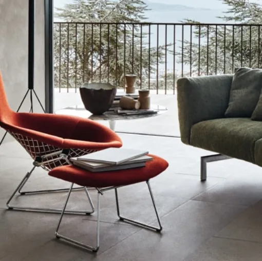 Poltroncina Bertoia Bird Chair di Knoll