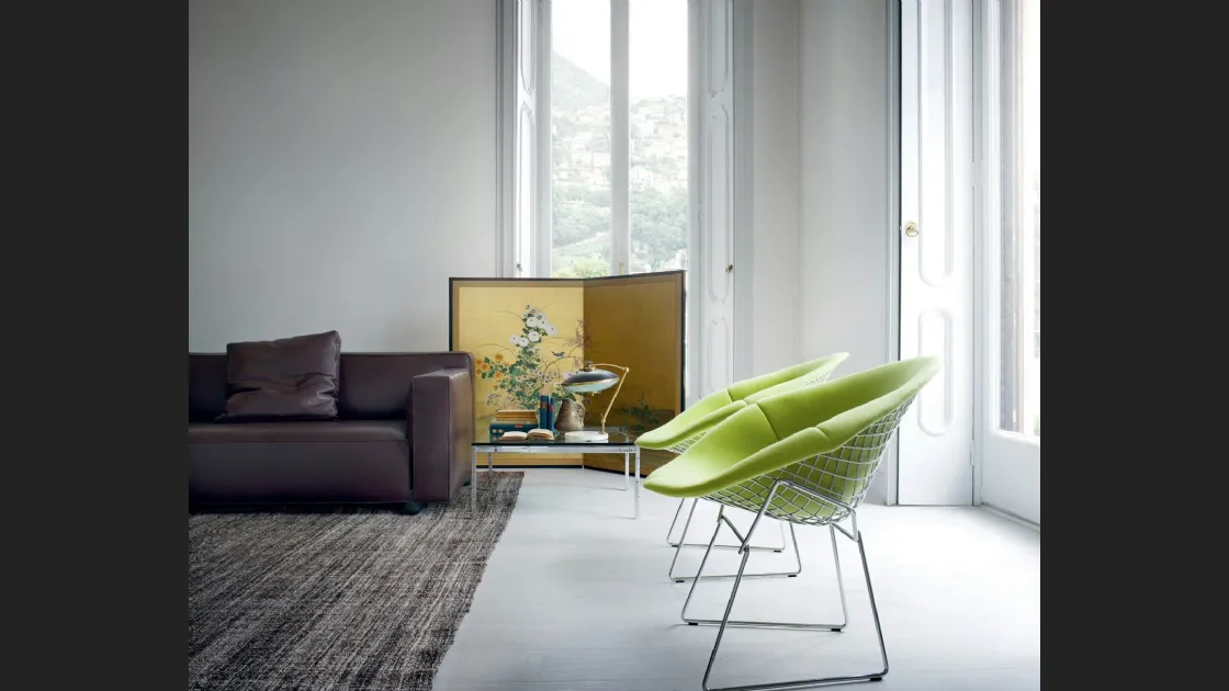 Poltroncina Bertoia Diamond Chair di Knoll