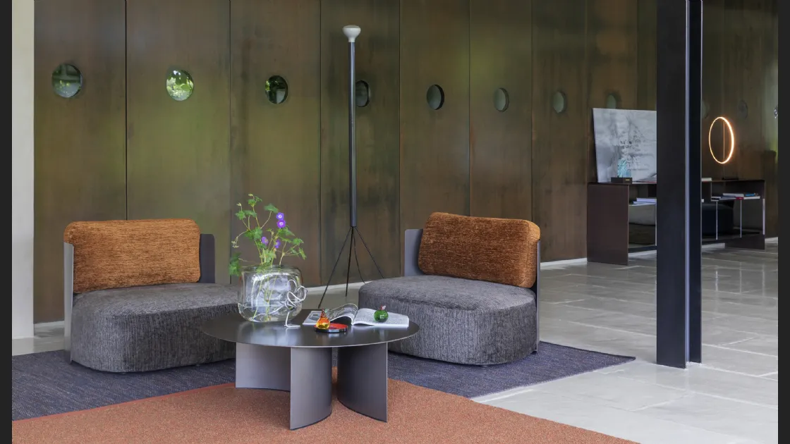 Poltroncina Pierre Shell di Flou