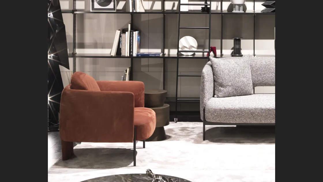 Poltroncina in tessuto Virgin di Misuraemme