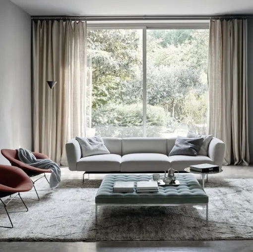 Divano in tessuto Avio Sofa System di Knoll