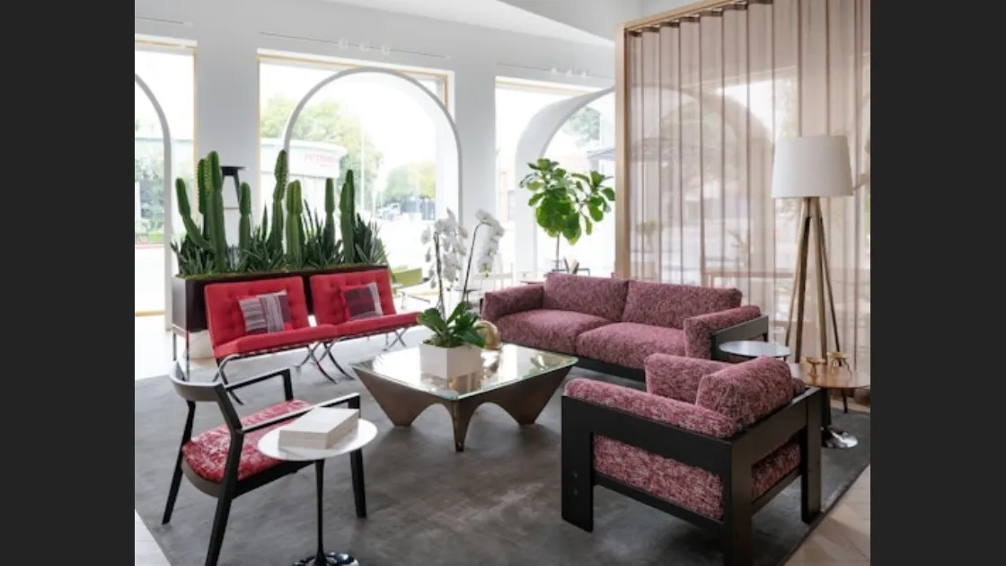 Divano lineare Bastiano Sofa di Knoll