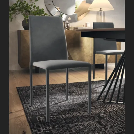 Sedia in tessuto Dama di Scavolini
