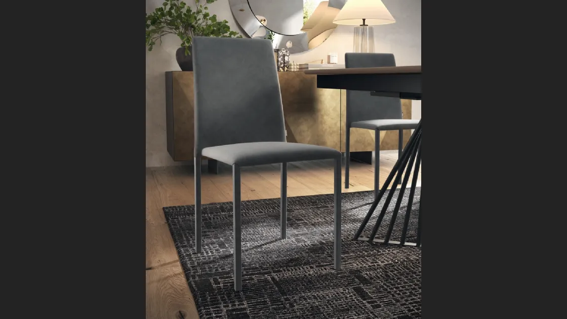 Sedia in tessuto Dama di Scavolini