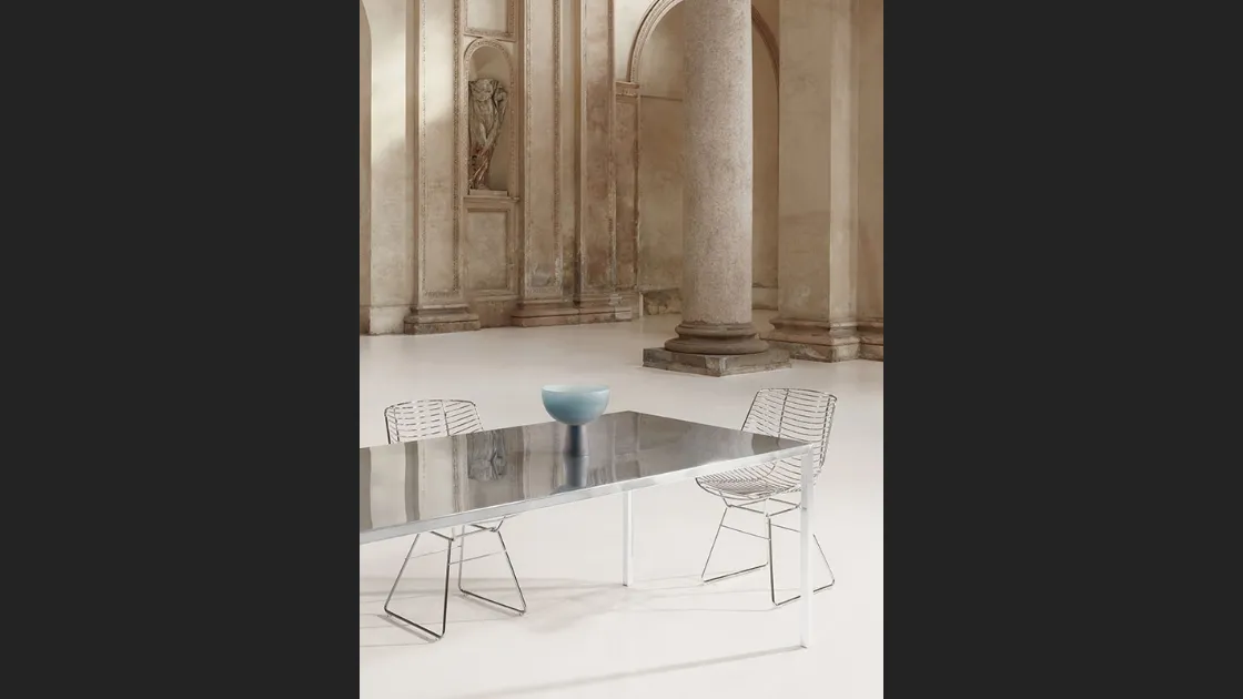 Sedia Flow Filo in metallo di MDF Italia