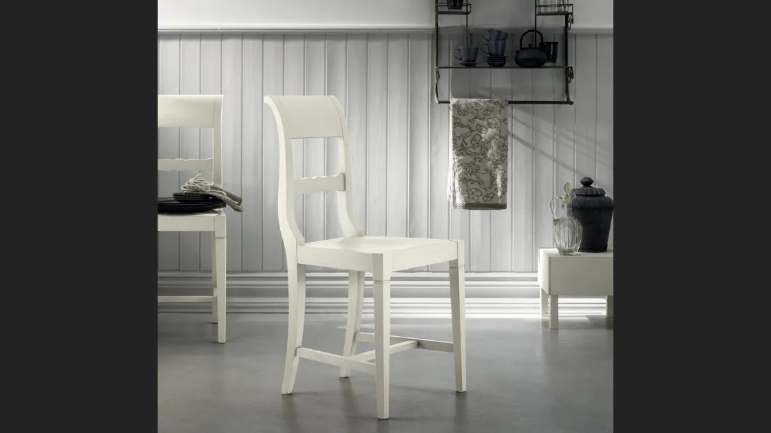 Sedia Grand Relais in legno di Scavolini
