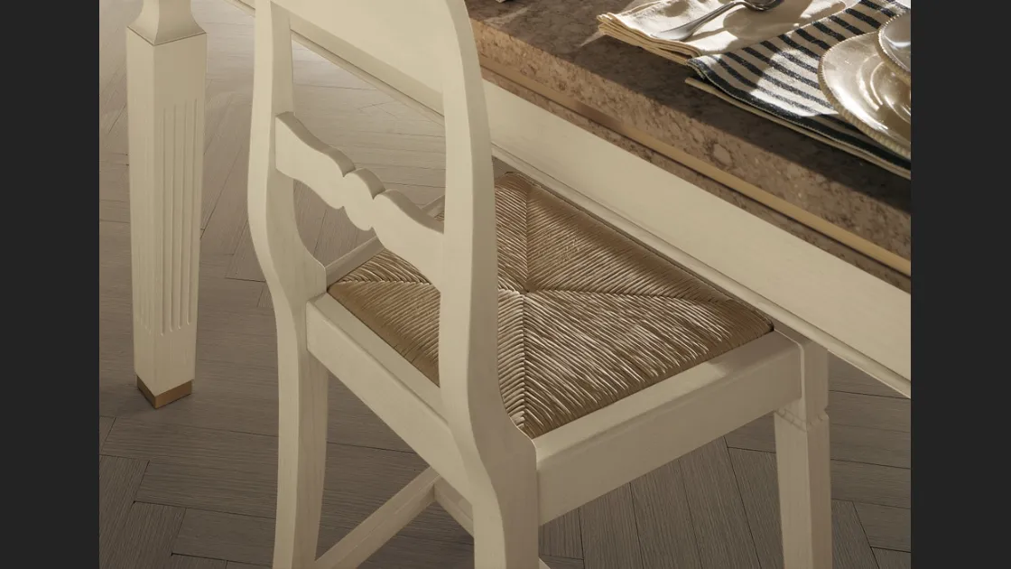 Sedia Grand Relais in legno di Scavolini