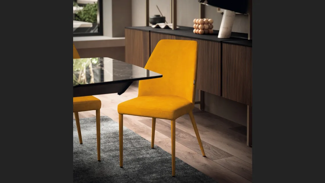 Sedia Havana in tessuto di Scavolini