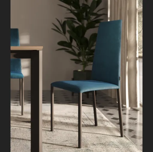 Sedia Liam in tessuto di Scavolini