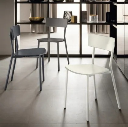 Sedia Metallic in polipropilene di Scavolini