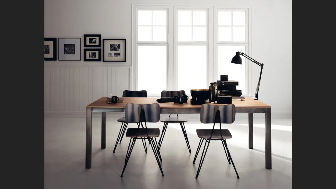 Tavolo allungabile Industrial Action di Scavolini