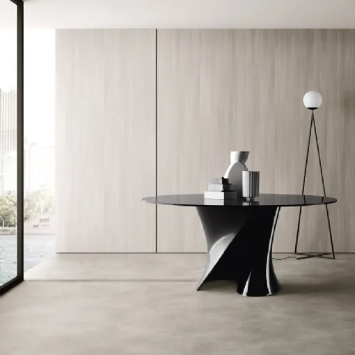 Tavolo S Table con top in cristallo di MDF Italia