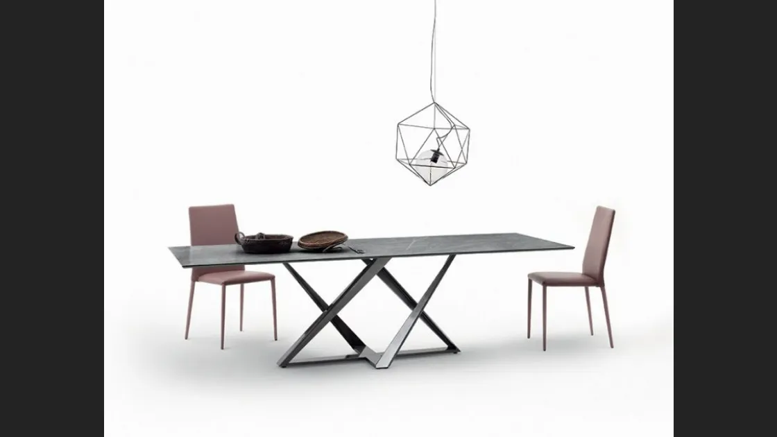 Tavolo Millennium in SuperMarmo di Bontempi