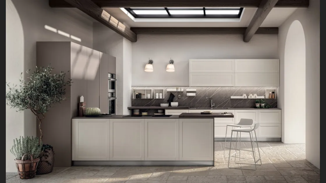 Cucina Moderna Carattere Dark Pulpis di Scavolini