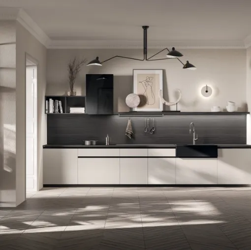 Cucina su misura Mira in decorativo Home Matter e Gate Matter di Scavolini