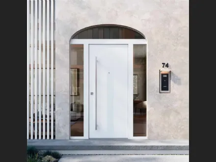 Porta blindata Regular PVC Renolit White 9152 di Bertolotto