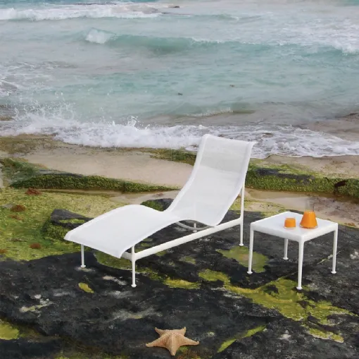 Sdraio da giardino 1966 Contour Chaise di Knoll