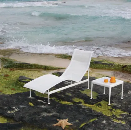 Sdraio da giardino 1966 Contour Chaise di Knoll