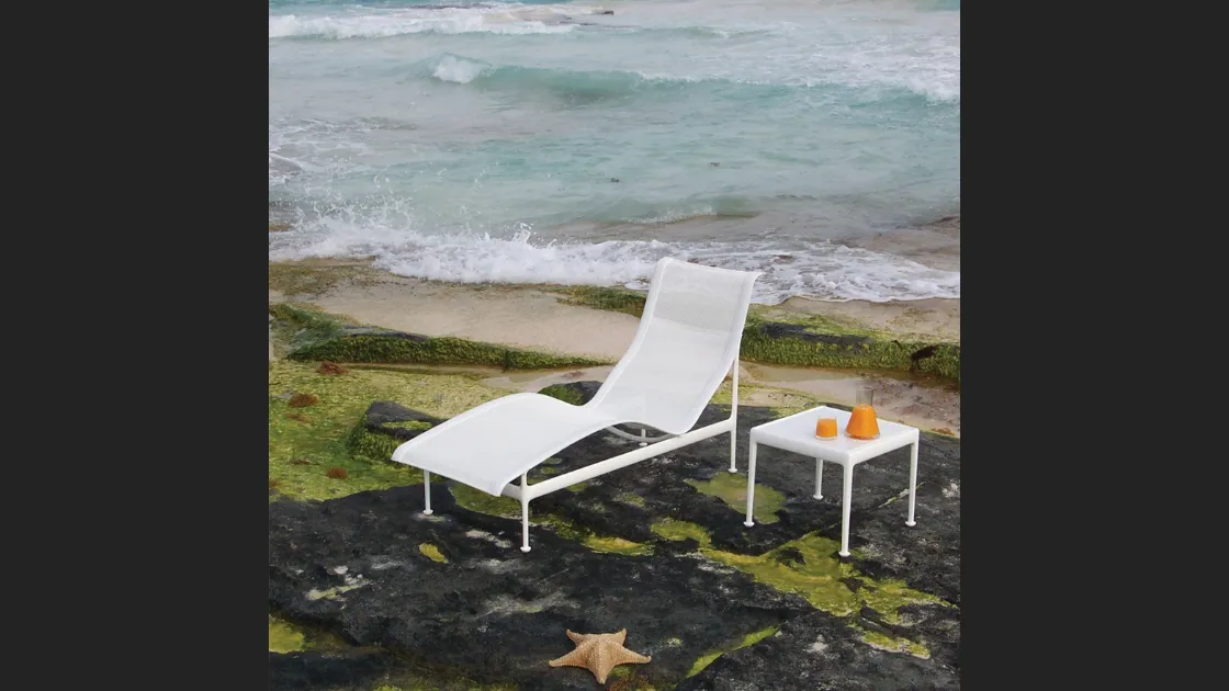 Sdraio da giardino 1966 Contour Chaise di Knoll