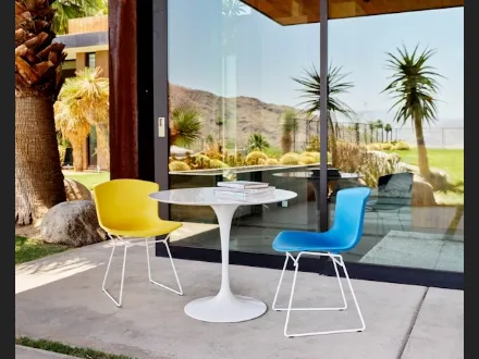 Sedia Bertoia Molded Shell Side Chair di Knoll