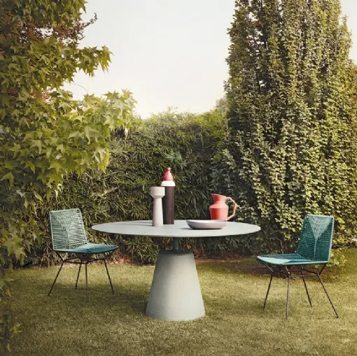 Sedia in intreccio di Corda Neil Twist Chair di MDF Italia