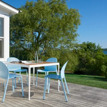 Sedia da Giardino Olivares Aluminum Chair di Knoll