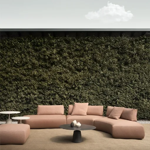 Tavolino in cemento Rock Table Mini di MDF Italia