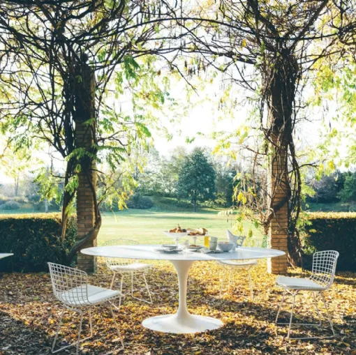 Tavolo da giardino Saarinen Outdoor Dining Table di Knoll