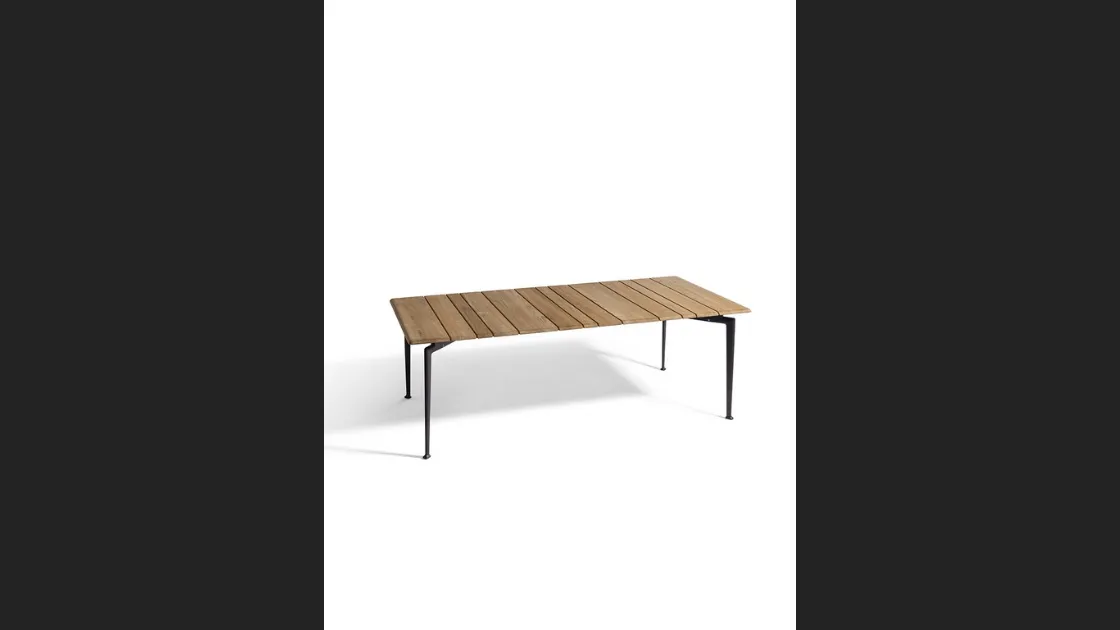 Tavolo Solaria in Teak di Poltrona Frau